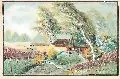 Erich Hammer, Stürmische Landschaft, 1917, Aquarell und Deckfarben