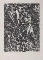 Faust und Mephistopheles I by Ernst Barlach, Um 1922, Holzschnitt auf Japanpapier, offered Dec 2006