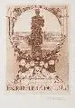Hubert Wilm, Exlibris Fritz Dumling, 1911, Radierung in Rotbraun
