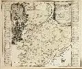 Pieter (Petrus junior) Schenk, Accurate Geographische Delineation des Hochf. Sachß. Amtes Weissenfels, Um 1750, Altkolorierte Kupferstichkarte