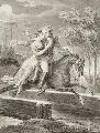 Johann David Schubert, Leonore, Um 1800, Tuschezeichnung auf Papier