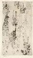 Georg Hermann Gelbke, Höllenfahrt, 1912, Radierung