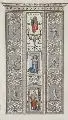 Giovanni Volpato, Caritas und ihre Kinder (Pilaster 11), 1774, Altgouachierter Kupferstich