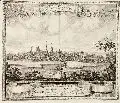 Johann Georg Mentzel, Procpect der Stadt Zittau gegen Süden, 1714, Kupferstich