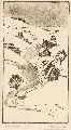 Fritz Ehrler, Dorf im Winter, 1922, Holzschnitt