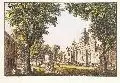 Ludwig Richter, Prinz Maximilian's Gartenhaus, 1820, Aquarellierte Radierung aus dem Zyklus "30 Mahlerische An- und Aussichten von Dresden"