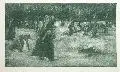 Max Liebermann, Holzsuchende Frauen, 1899, Schabkunstblatt in Grün