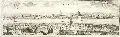 Caspar Merian, Prospect der Brücken zu Dresden, Kupferstich aus: Topographia Superioris Saxoniae Thüringiae, Misniae, Lusatiae etc