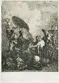 Przemyl wird zum König von Böhmen gewählt by Jean-Pierre Norblin de La Gourdaine, 1777, Radierung auf China, offered Mar 2006
