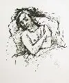 Schlafende by Karl Hofer, 1922, Lithographie auf Bütten, offered Mar 2006