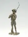 Adolphe Jean Lavergne, Pecheur, Bronze, grünlich-braun patiniert