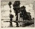 Georg Jahn, Bäume am Wasser