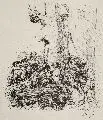 Max Slevogt, Auerbachs Keller, Federlithographie auf Maschinenbütten