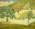 Berthold Hellingrath, Dorflandschaft in Tirol