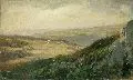 Bernhard Mühlig, Rauensteine, 1907, Öl auf Malpappe
