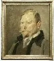 Kurt Nessel, Portrait Karl Kunze, Öl auf Leinwand