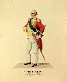 Georg Emanuel Opiz, Friedrich August I.. König von Sachsen, Um 1825, Aquarell und Tuschpinselzeichnung