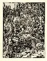 Christus wird ans Kreuz genagelt by Albrecht Durer, 1509, Holzschnitt, offered Sep 2005