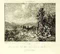 Christian Friedrich Gille, Landschaft mit Kuh, 1831, Kupferstich nach einem Gemälde von Moritz Eduard Lotze (1809-1890)