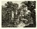 Carl Wilhelm Kolbe, Strohdachhütte im Walde
