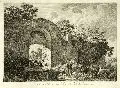 Jacob Wilhelm Mechau, Porta di Falerium ora Fallari città destrutta etrusca, 1795, Radierung