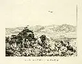 Ludwig Richter, Aussicht vom Pöhlberge, bei Annaberg, 1839, Radierung