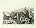 Ludwig Richter, Stein, bei Hartenstein, 1839, Radierung