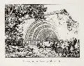 Ludwig Richter, Eingang in das ehemalige Kloster Zelle, 1839, Radierung