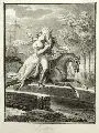 Johann David Schubert, Lenore, Um 1800, Tuschzeichnung, laviert