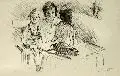 Lovis Corinth, Aus Tirol, Lithographie