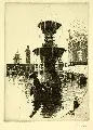 Georg Erler, Brunnen am Wallpavillon des Dresdner Zwingers
