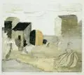 Werner Wittig, Früchte und Schnecken in Landschaft