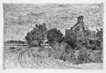Paul Baum, Am Sluis, 1908, Original-Radierung