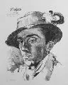 Max Feldbauer, Portrait des Malers Erik Mailick (Moritzburger Jagd- u. Tiermaler)