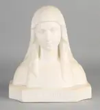 Ch. Maillard, Notre Dame de Lourdes buste, Was met gipsen buste van Notre Dame de Lourdes