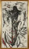 Jan Burssens, Torso, Mixed media op paneel
