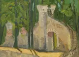 Domotyrko Dimitry, In the Tzaritzino, Olieverf op schilderskarton