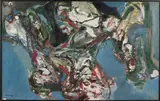 Henk Schuring, Abstracte compositie, Olieverf op linnen