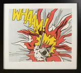 Roy Lichtenstein, Whaam, Litho op papier