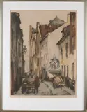 Roger Hebbelinck, Rue de Chain Marin, Ets op papier