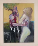 Alberto Schunk, Amor, Olieverf op linnen