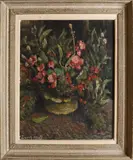 Evert Moll, Bloemstilleven, Olieverf op linnen