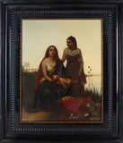 H.A. van Trigt, Egyptische voorstelling, Verf iets beschadigd