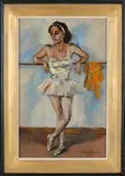 Willem Dooyewaard, Ballerina, Olieverf op paneel