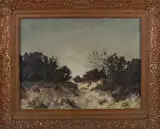 J. Zon, Duinlandschap, Olieverf op linnen