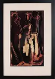 P. van Goudzwaard, Abstract, Gemengde techniek op papier