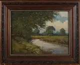 H. Reuter, Beek, Olieverf op paneel