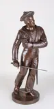 Matroos met pistool by Groot antiek bronzen (Russisch) figuur, offered Jun 2019