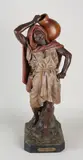 Antiek Frans terracotta beeld, 1900, Antiek Frans terracotta beeld