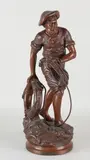 Matroos by Antiek compositie metalen figuur, offered Jun 2019